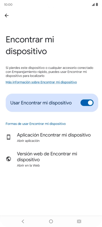 Pulsa la tecla de inicio para terminar y regresar a la pantalla de inicio.
