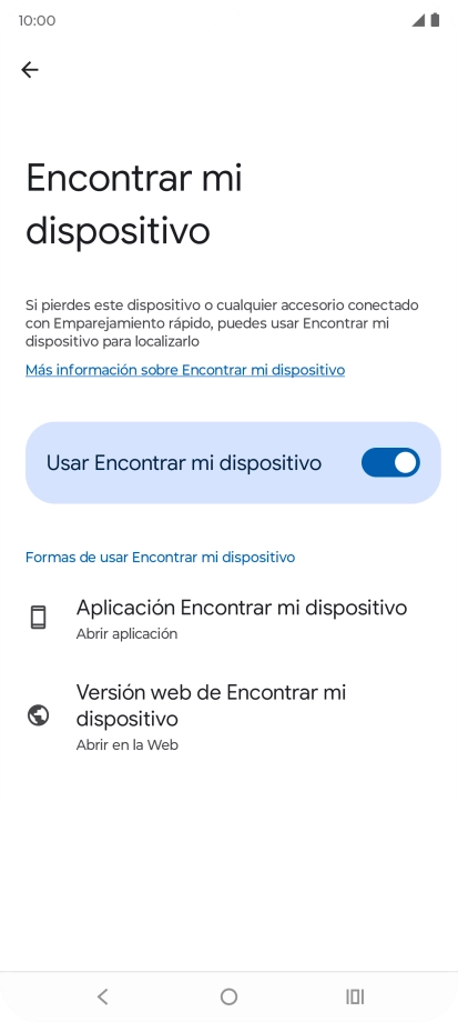 Pulsa la tecla de inicio para terminar y regresar a la pantalla de inicio.