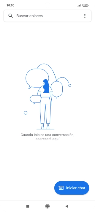 Pulsa Iniciar chat.