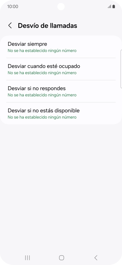Pulsa la tecla de inicio para terminar y regresar a la pantalla de inicio.