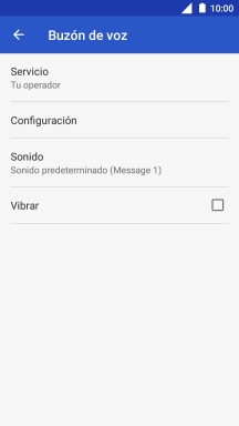 Pulsa Configuración.