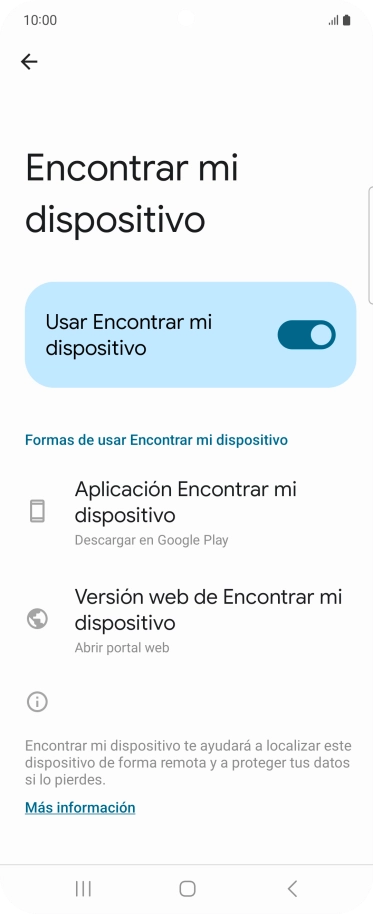 Pulsa la tecla de inicio para terminar y regresar a la pantalla de inicio.