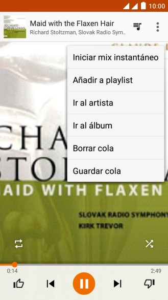 Pulsa Añadir a playlist.