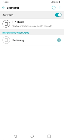 Pulsa la tecla de inicio para terminar y regresar a la pantalla de inicio.