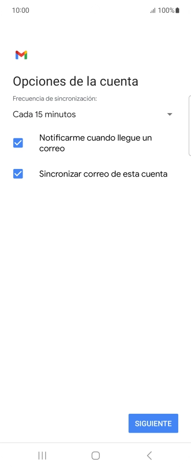 Pulsa la lista desplegable bajo 