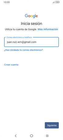 Pulsa Siguiente.