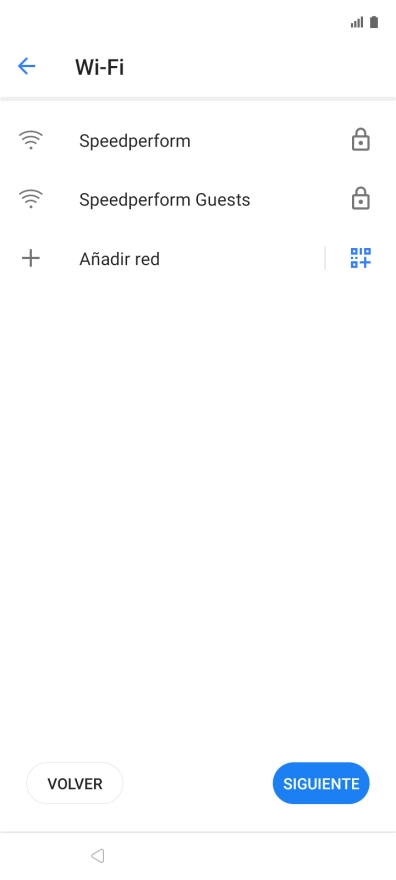 Pulsa la red wifi deseada.