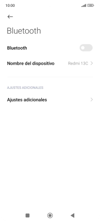 Pulsa el indicador junto a 