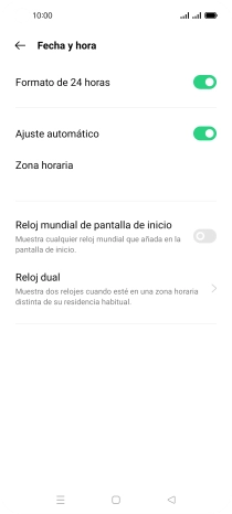 Pulsa la tecla de inicio para terminar y regresar a la pantalla de inicio.