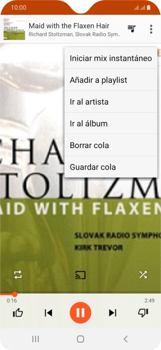 Pulsa Añadir a playlist.