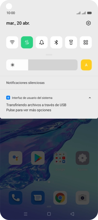 Pulsa Pulse para ver más opciones.