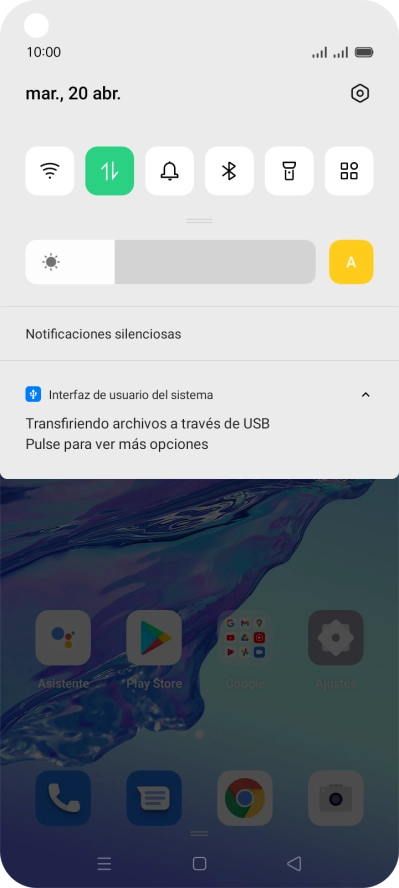 Pulsa Pulse para ver más opciones.