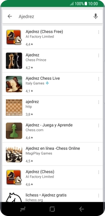 Pulsa la app deseada.