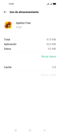 Pulsa la tecla de inicio para terminar y regresar a la pantalla de inicio.