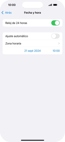 Pulsa el indicador junto a 