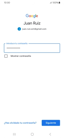 Pulsa Siguiente.