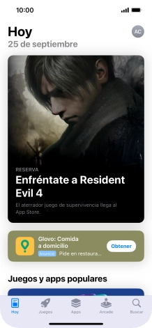 Pulsa Buscar.