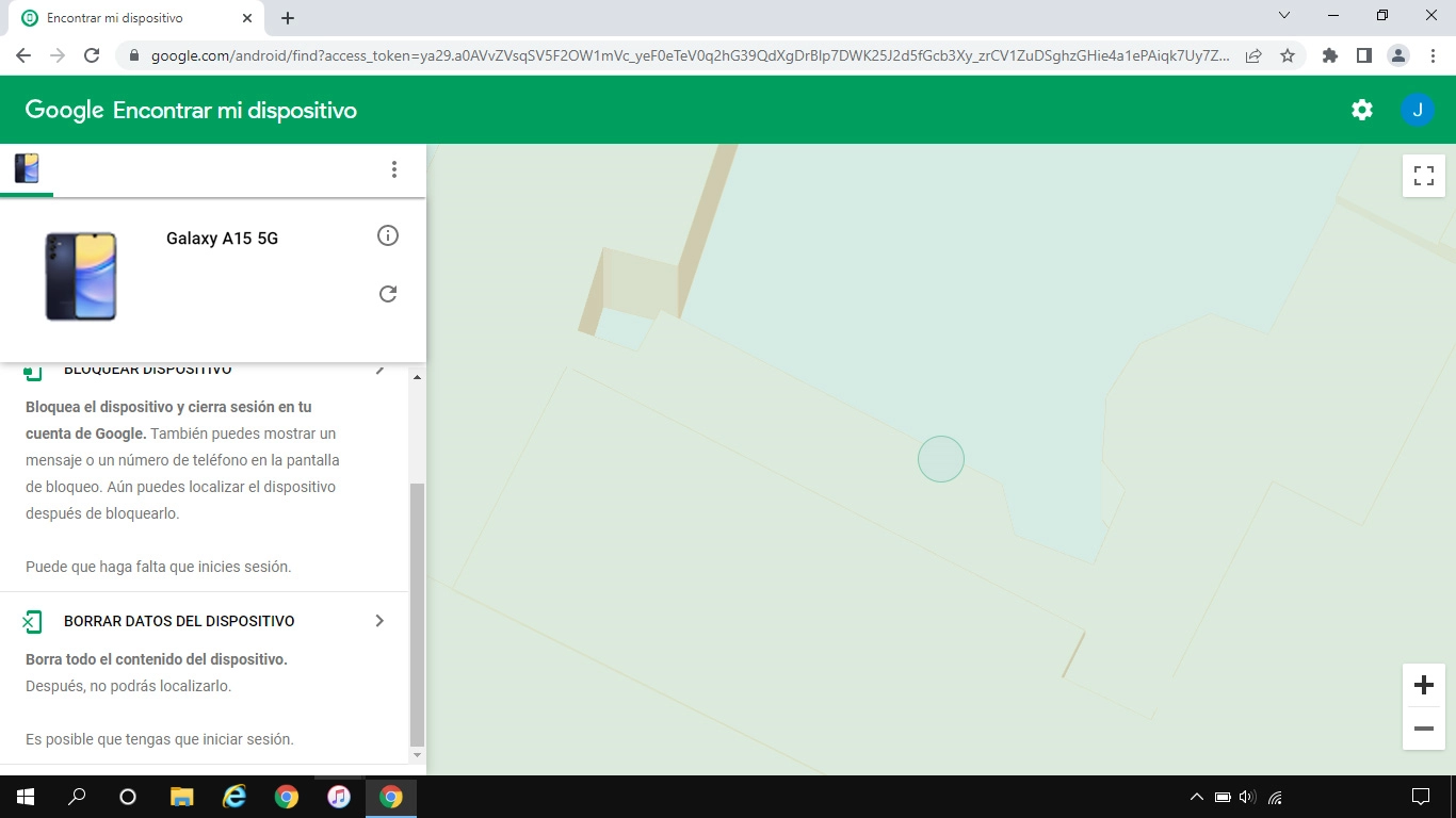 Haz clic en BORRAR DATOS DEL DISPOSITIVO y sigue las indicaciones de la pantalla para eliminar todo el contenido de tu teléfono. Ten en cuenta que ya no podrás utilizar la función de 