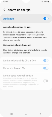 Pulsa la tecla de inicio para terminar y regresar a la pantalla de inicio.
