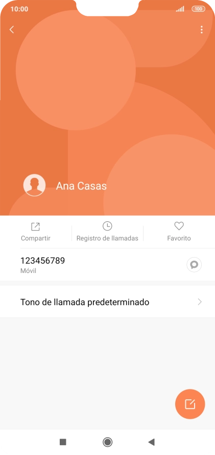 Pulsa la tecla de inicio para terminar y regresar a la pantalla de inicio.