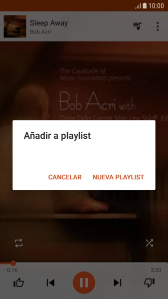 Pulsa NUEVA PLAYLIST.
