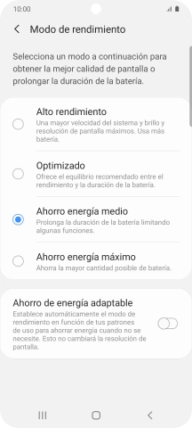 Pulsa la tecla de inicio para terminar y regresar a la pantalla de inicio.
