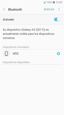 Pulsa la tecla de inicio para terminar y regresar a la pantalla de inicio.