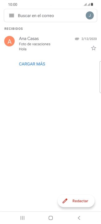 Pulsa el icono de perfil.