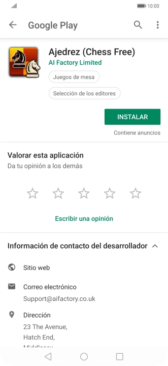 Pulsa la tecla de inicio para terminar y regresar a la pantalla de inicio.