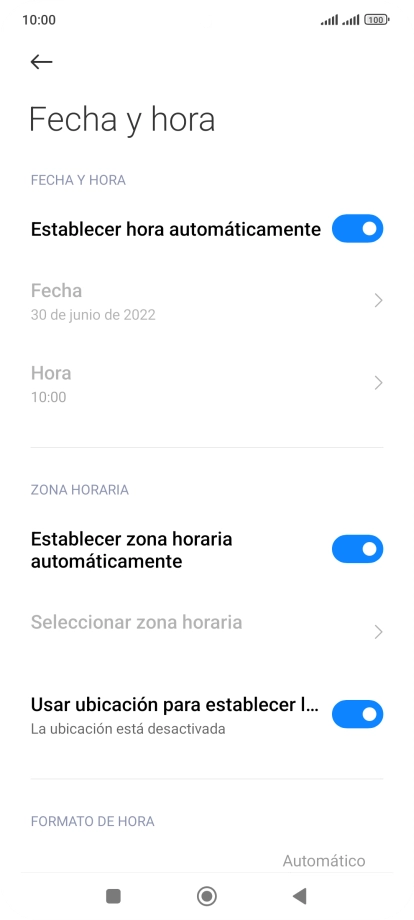 Pulsa la tecla de inicio para terminar y regresar a la pantalla de inicio.