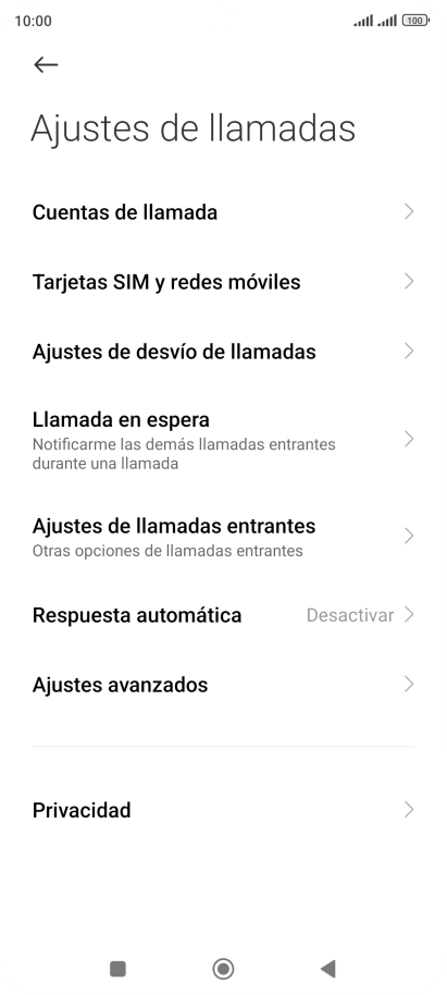 Pulsa Ajustes avanzados.