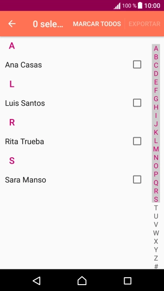 Pulsa MARCAR TODOS.