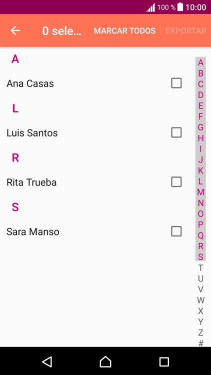 Pulsa MARCAR TODOS.