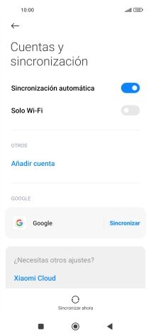 Pulsa la tecla de inicio para terminar y regresar a la pantalla de inicio.