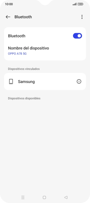 Pulsa la tecla de inicio para terminar y regresar a la pantalla de inicio.