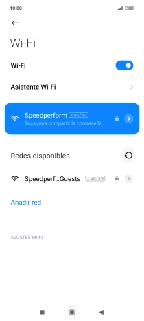 Pulsa la tecla de inicio para terminar y regresar a la pantalla de inicio.