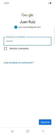 Pulsa Siguiente.