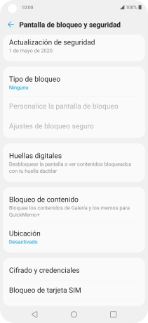 Pulsa la tecla de inicio para terminar y regresar a la pantalla de inicio.
