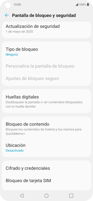 Pulsa la tecla de inicio para terminar y regresar a la pantalla de inicio.