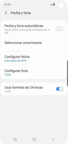 Pulsa el indicador junto a 