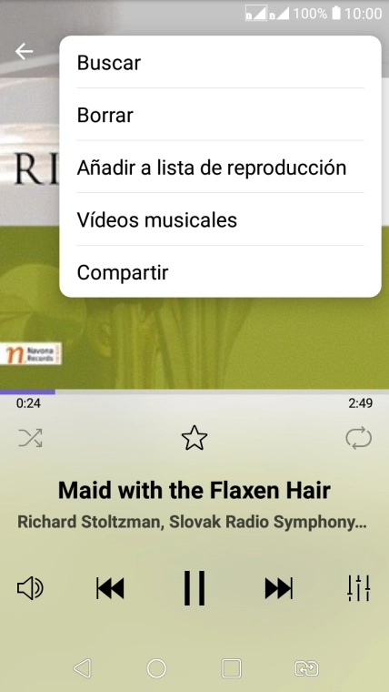 Pulsa Añadir a lista de reproducción.