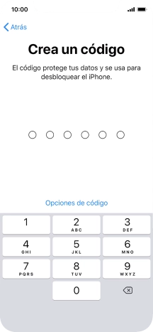 Pulsa Opciones de código.