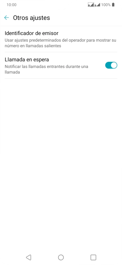 Pulsa el indicador junto a 