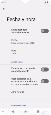 Pulsa el indicador junto a 