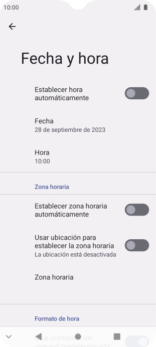 Pulsa el indicador junto a 