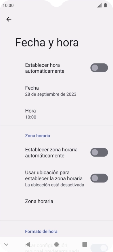 Pulsa el indicador junto a 