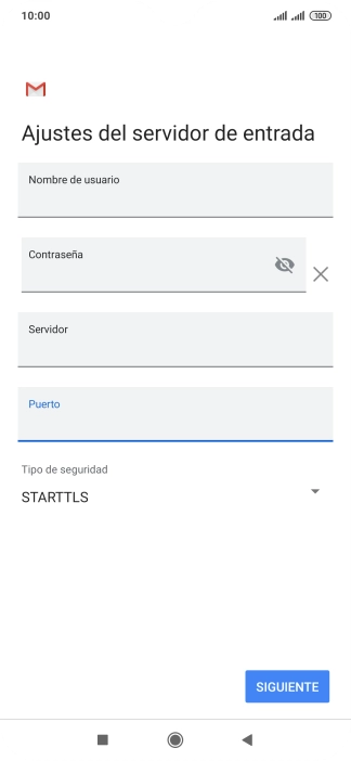 Pulsa la lista desplegable bajo 
