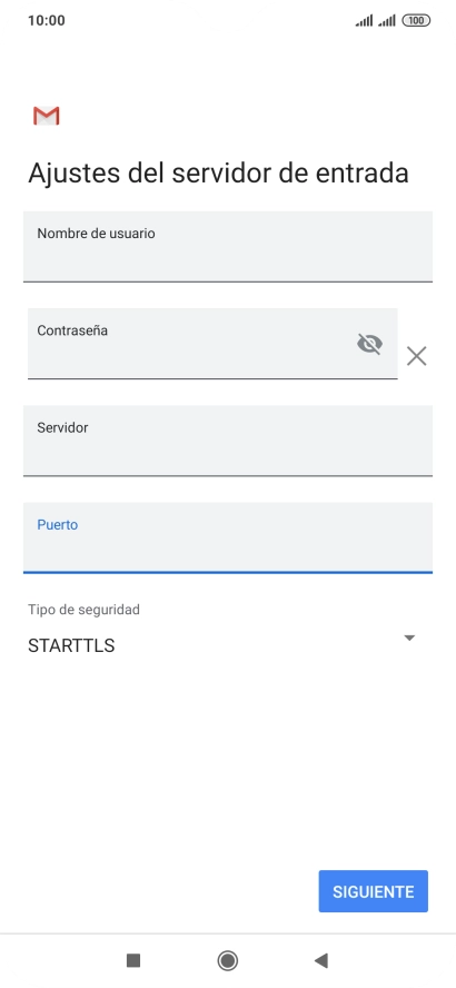 Pulsa la lista desplegable bajo 
