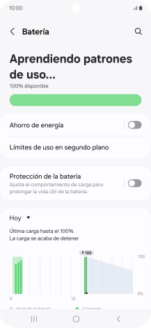 Pulsa Ahorro de energía.