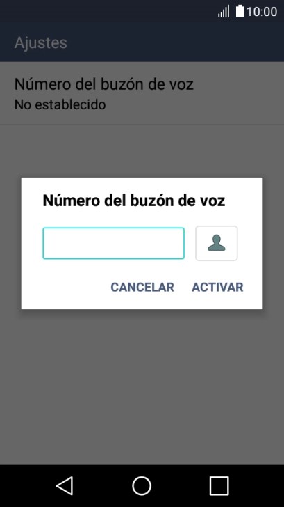 Introduce 22177 y pulsa ACTIVAR.